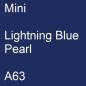 Preview: Mini, Lightning Blue Pearl, A63.